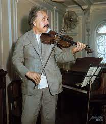 Albert Einstein Albert Einstein playing violin